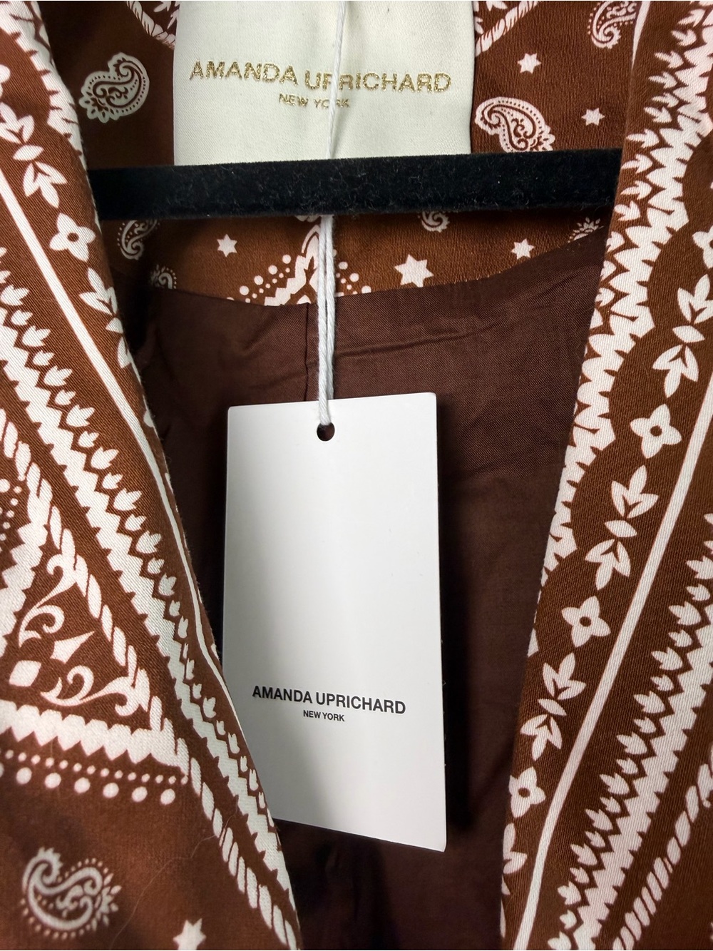 Amanda Uprichard Grady Blazer in Montana print NWT sz XS - Picture 6 of 8